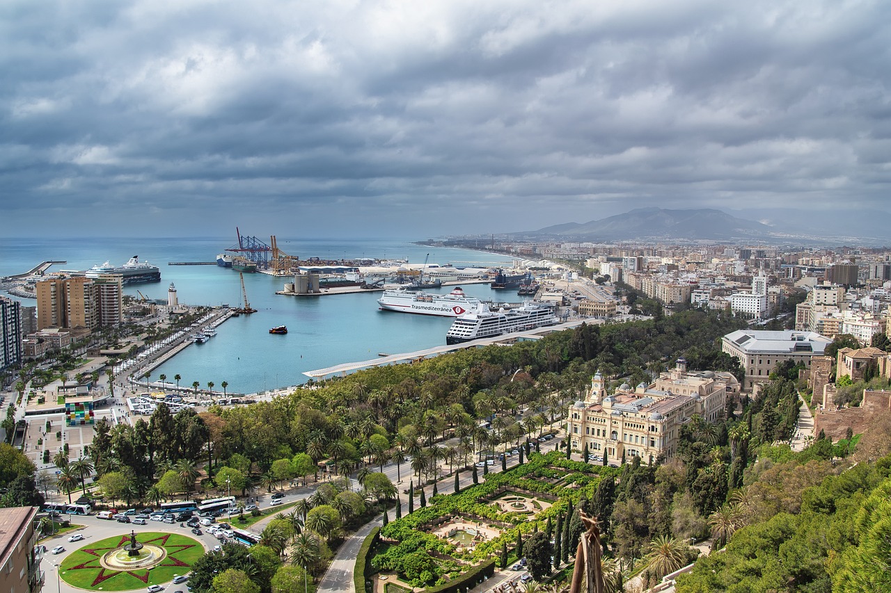 Malaga port