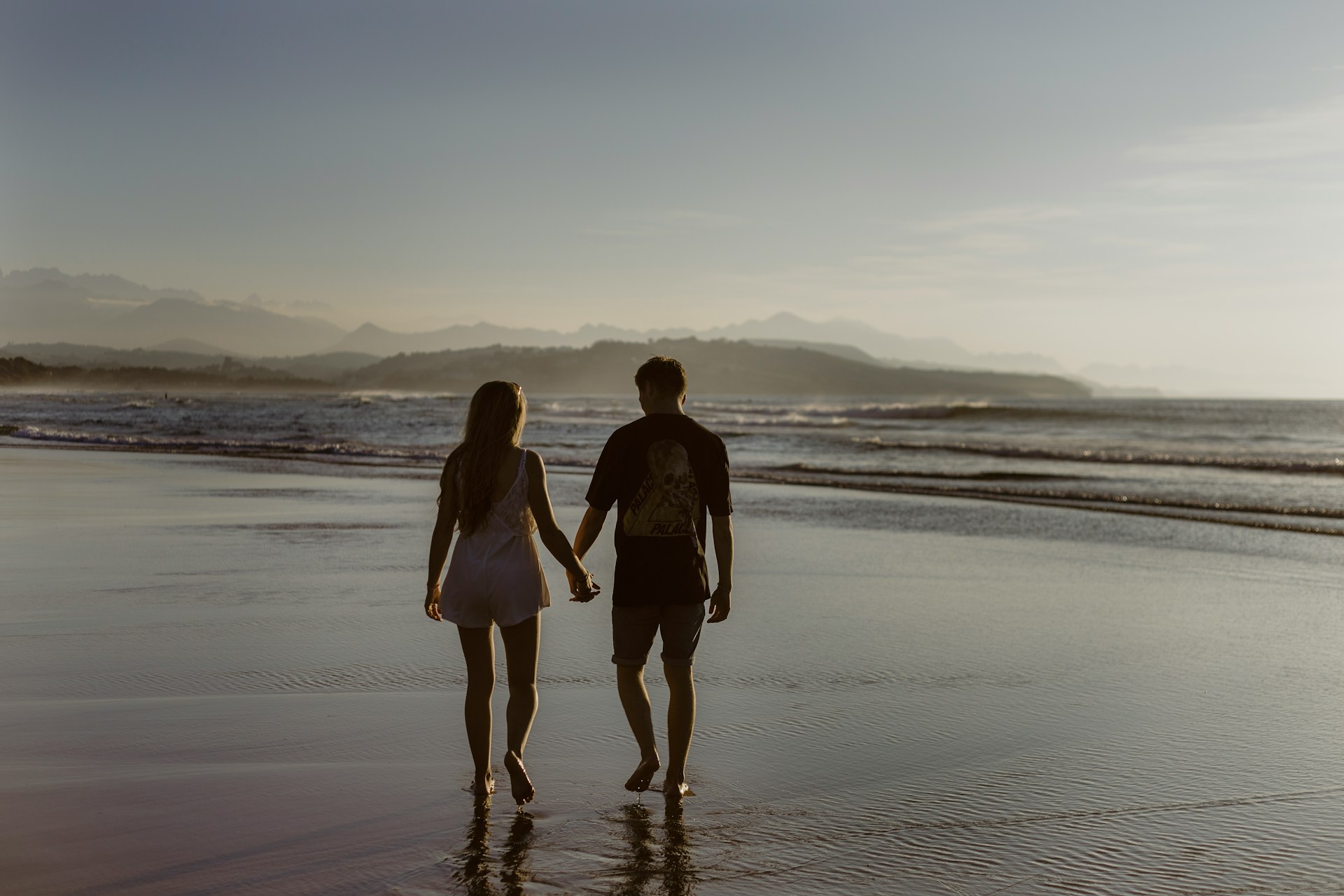 Couple on a beach